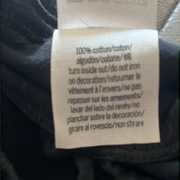 PINK Victoria’s Secret Large short sleeve strappy black & white Logo T-shirt - Picture 4 of 4